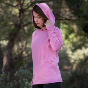 EMF-shielding hoodie for women