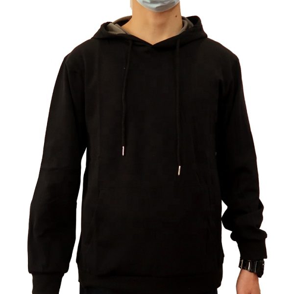 EMF Protection Logo Shielding Hoodie Unisex - Black