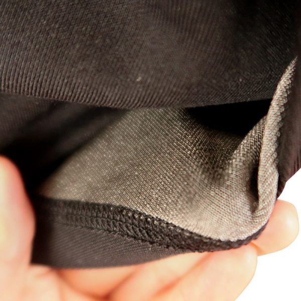 EMF Protection Logo Shielding Hoodie Unisex - Black - Image 4